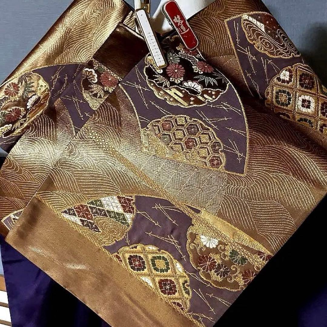 振袖フルセット　金銀彩友禅　手刺繍　成人式振袖　振袖