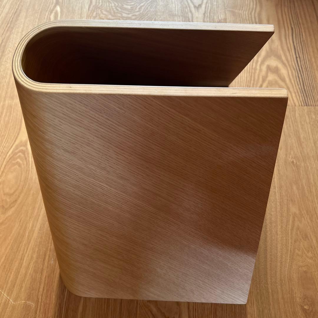 無印良品　重なるテーブルベンチ　オーク材　成形合板　廃盤　入手困難