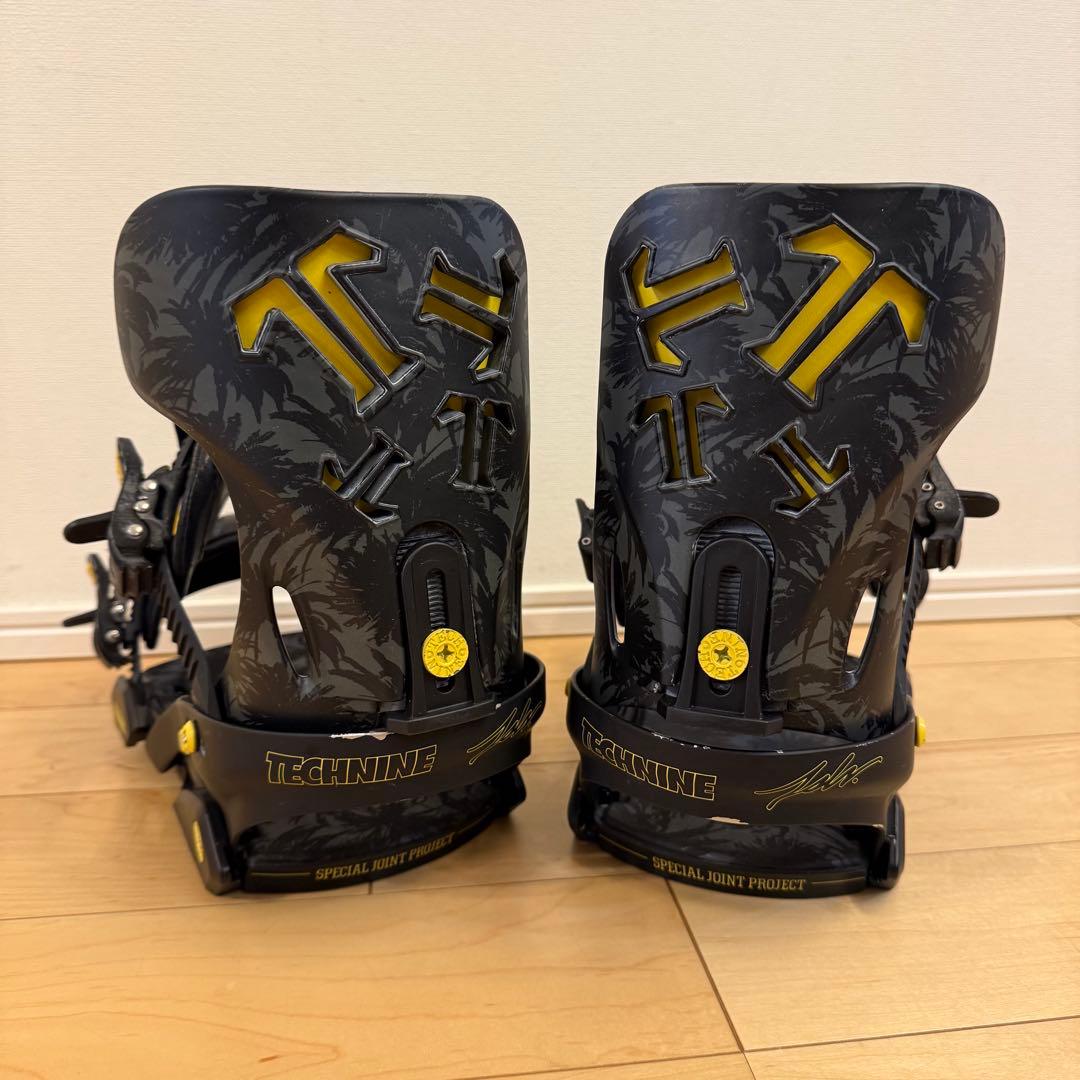 TECHNINE スノーボードビンディング ブラック/イエロー