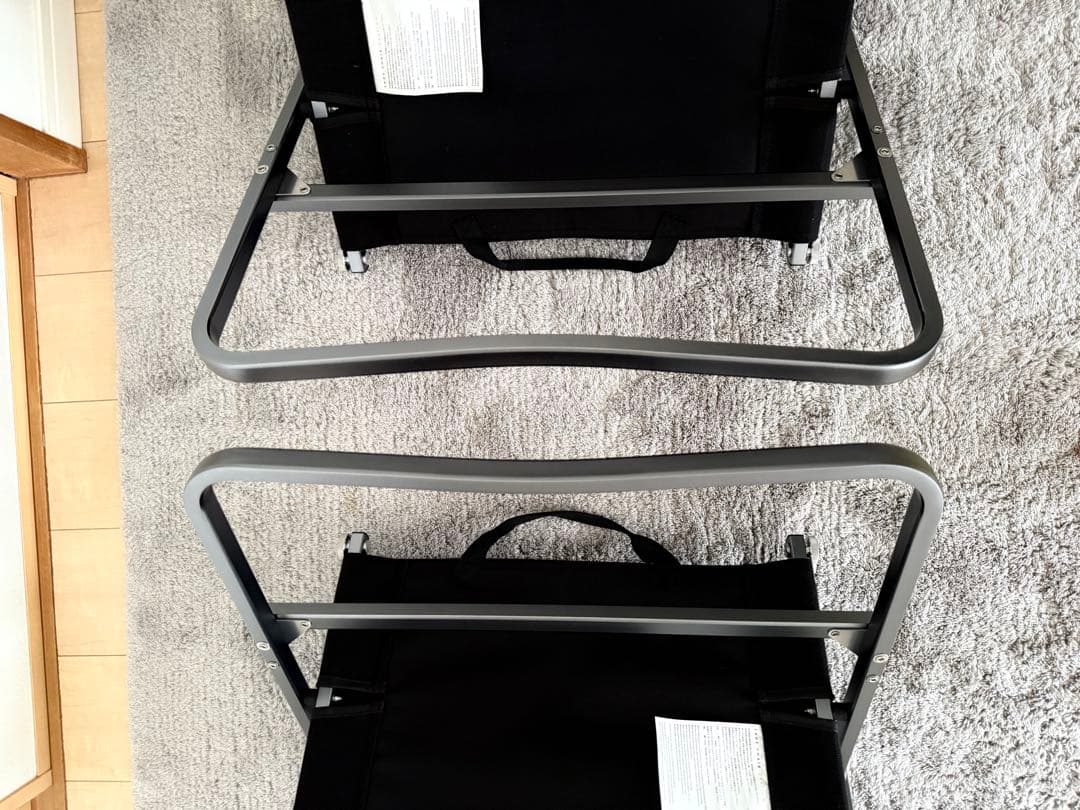 【未使用】ZANE ARTS 2脚セット LADE CHAIR レードチェア