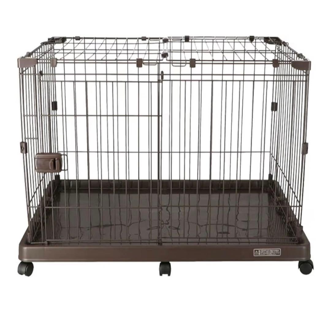 コーナンオリジナル ペットケージ ブラウン 93×63×64.5 cm