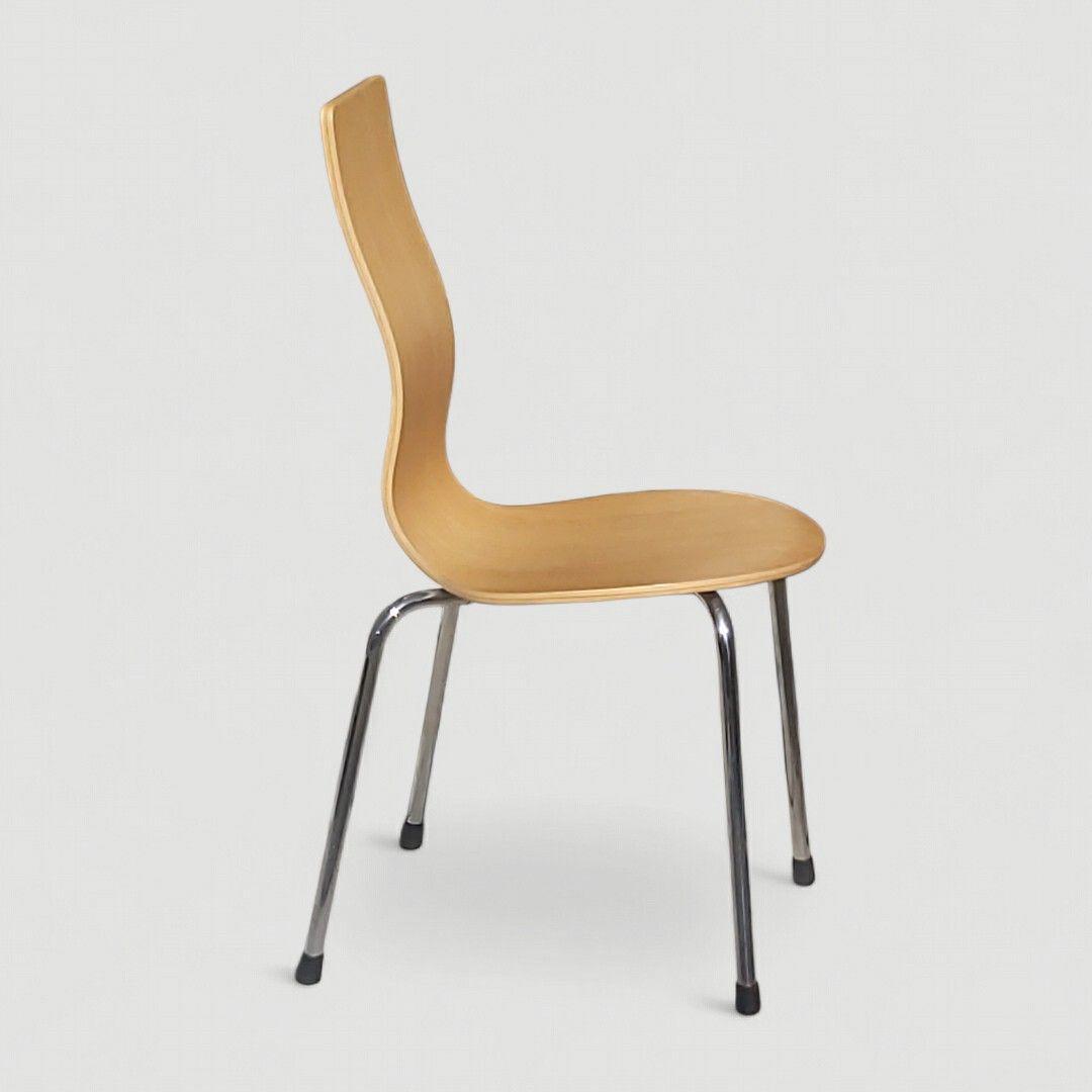 【希少/廃盤】無印良品 2015 モールドプライウッドチェア オーク材 日本製