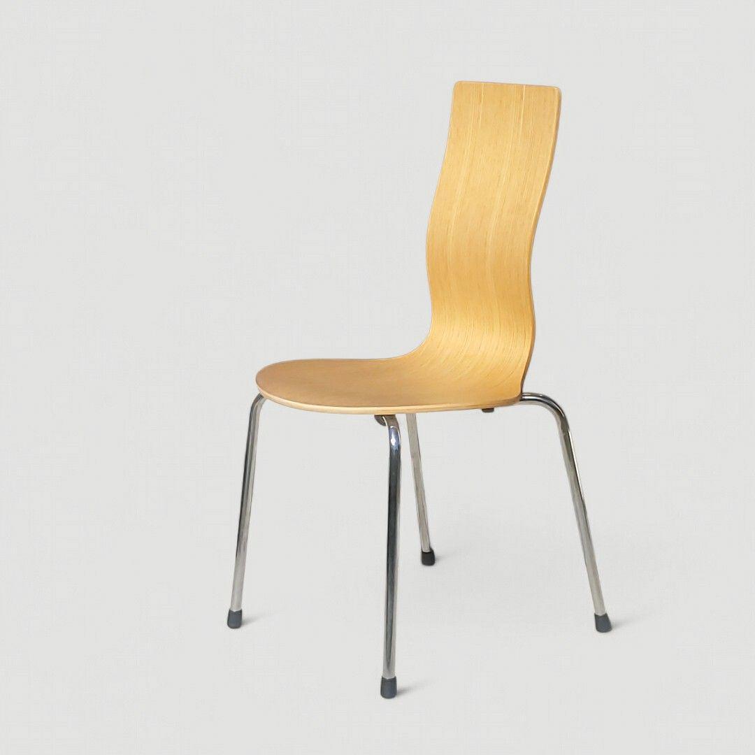 【希少/廃盤】無印良品 2015 モールドプライウッドチェア オーク材 日本製