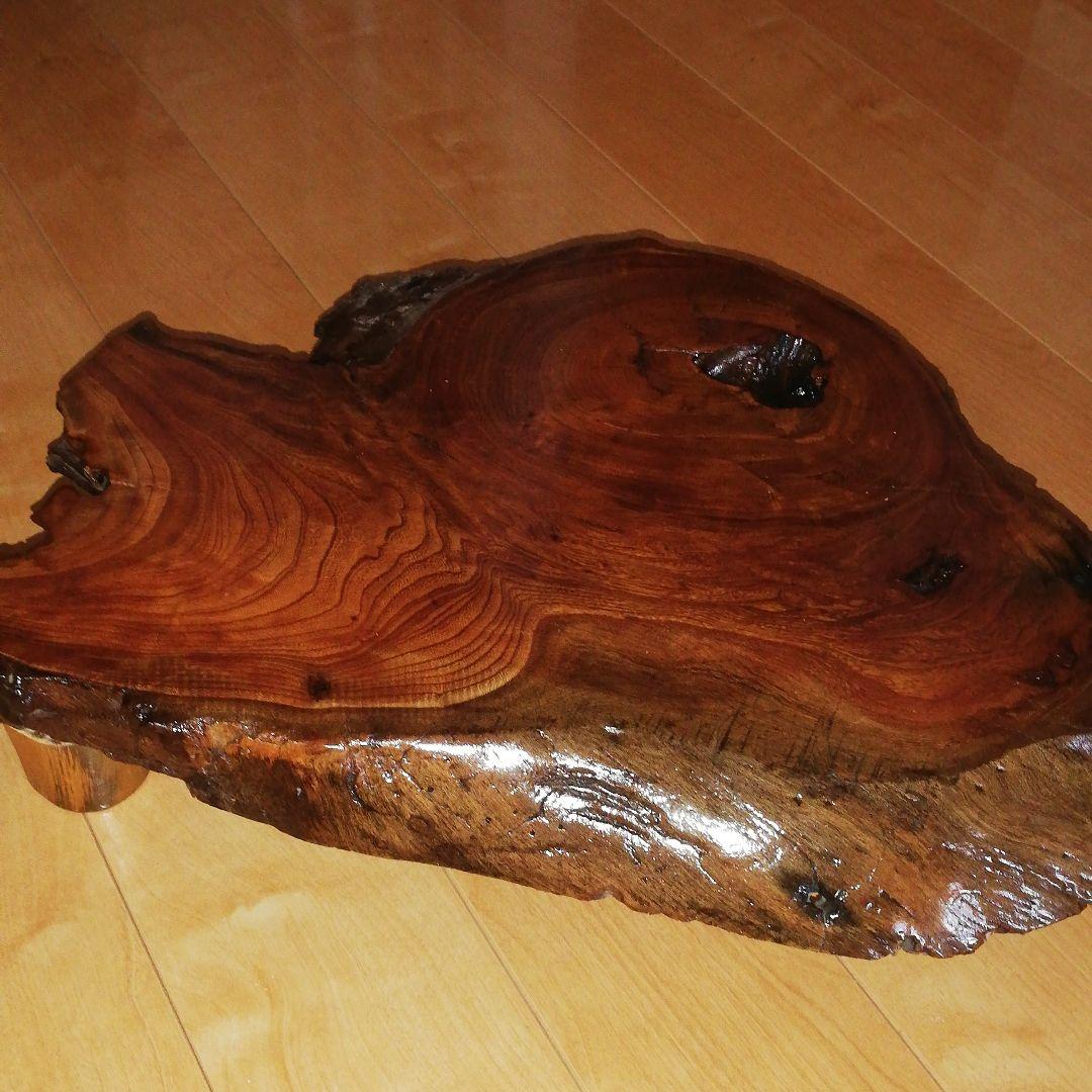 インテリア置物台　手造り天然