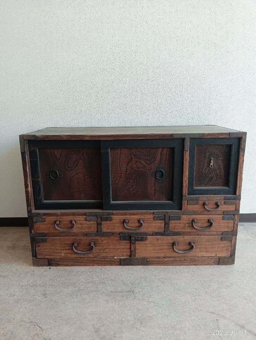 和箪笥 小箪笥 古民家 インテリア 小引出 収納 時代家具 古道具