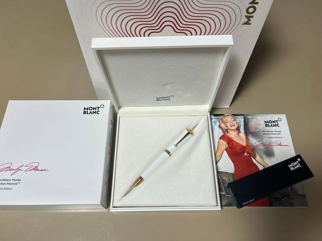 新品未使用⭐︎モンブランボールペン限定品/マリリンモンロー/ツイスト式／銀座店購入