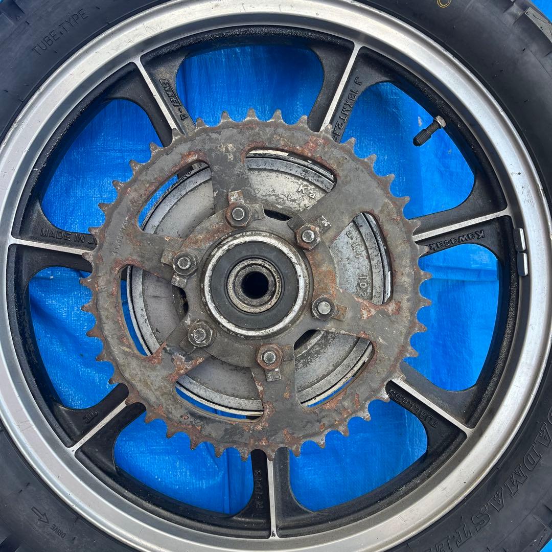 Kawasaki Z1000J リヤ ホイール