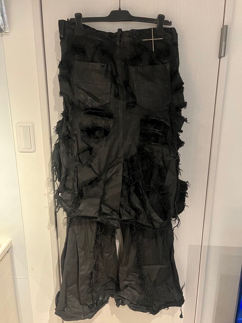 shine luxury ダメージ　変形　opium y2k パンク