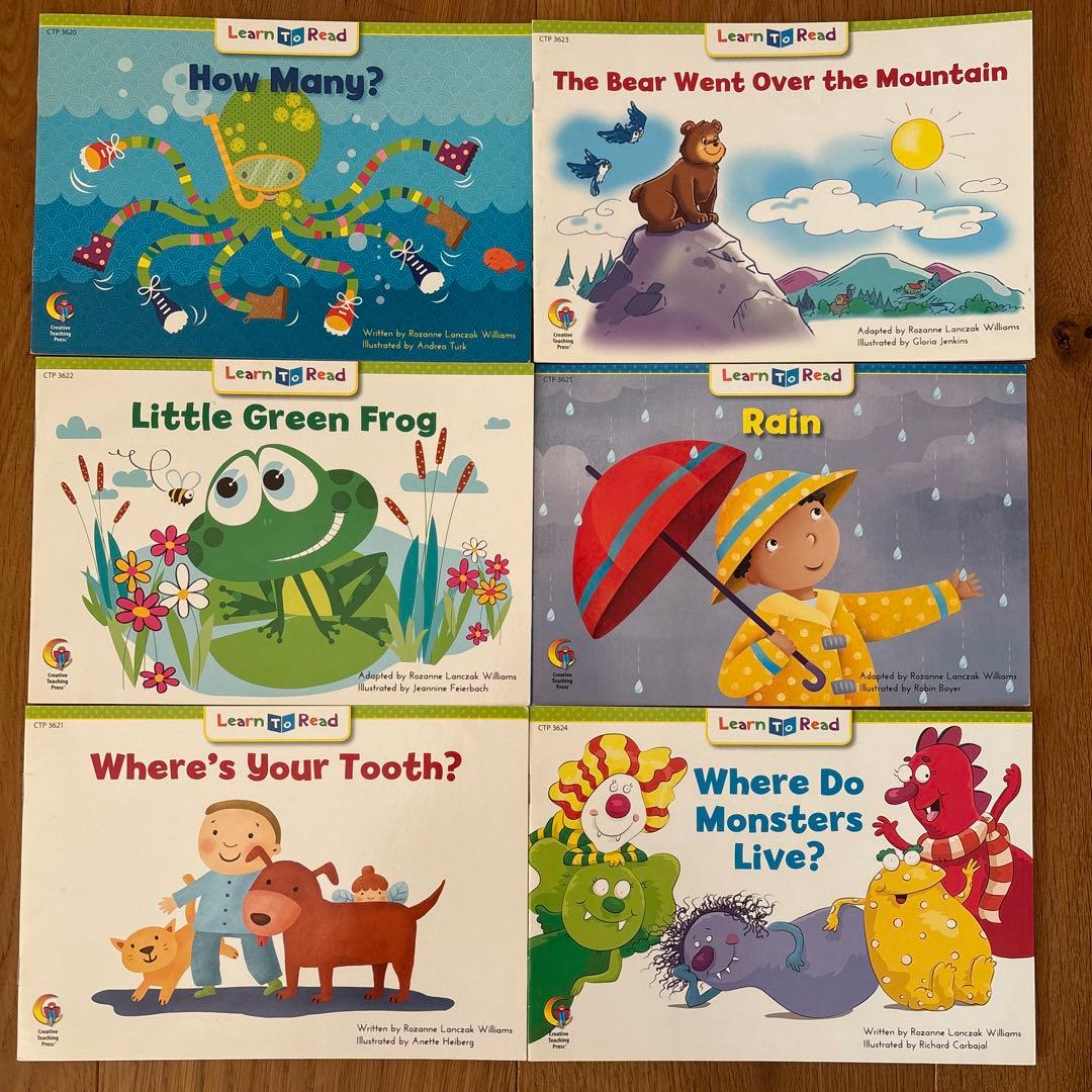 【美品】CTP Learn To Read 英語絵本30冊　CD5枚　セット