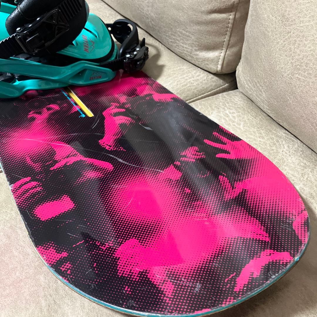 BURTON BLENDER 141 × SALOMON RHYTHM S