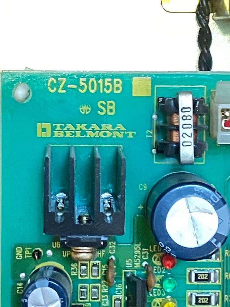 タカラベルモント　理容椅子　レガロ 1 基盤 CZ-5015B