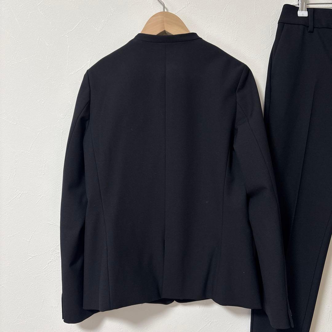 プラステ　ブラッシュドバック　セットアップ　ブラック