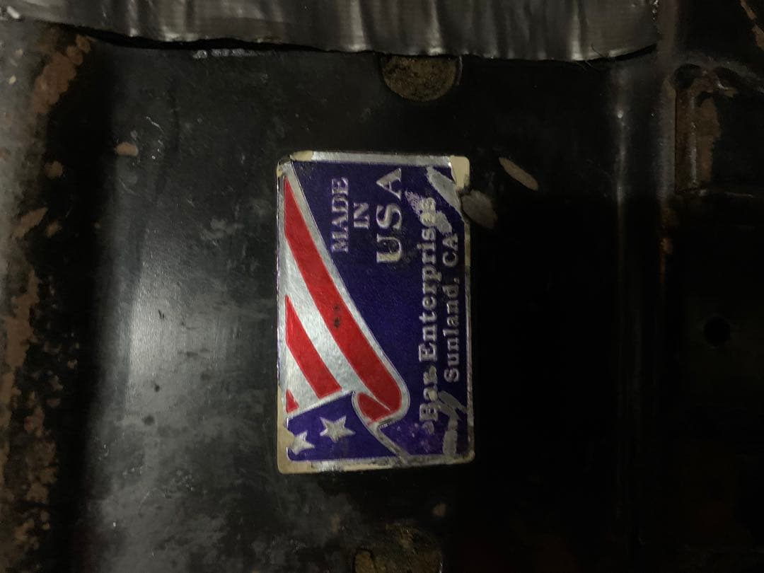 ショベル シート ガンファイター 4速フレーム