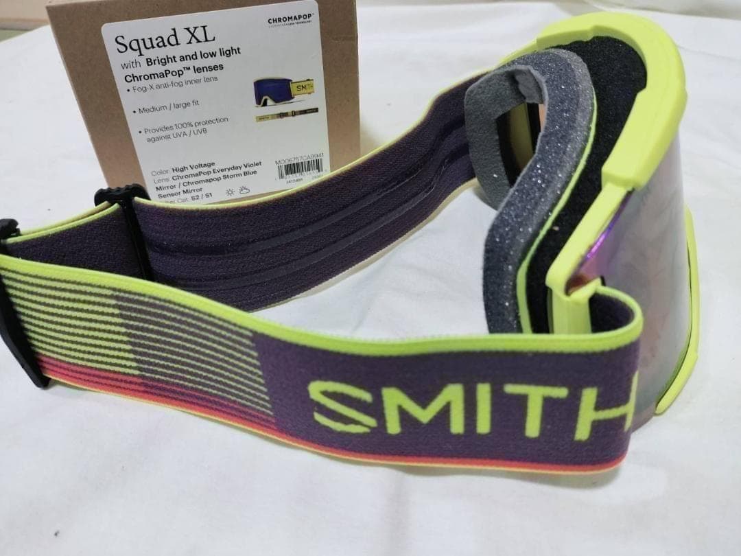特価　スミス　SQUAD XL スノーゴーグル　レギュラーフィット