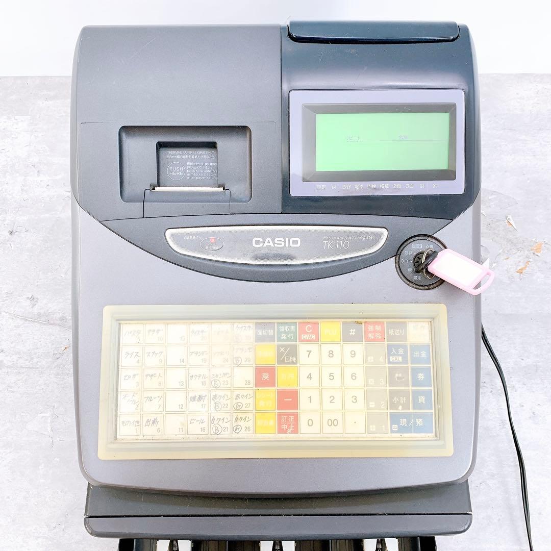 CASIO カシオTK-110 レジスター
