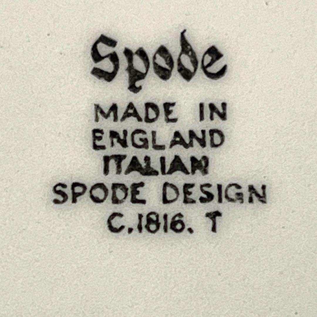 【新品】スポード　ブルーイタリアン　大皿　盛り皿