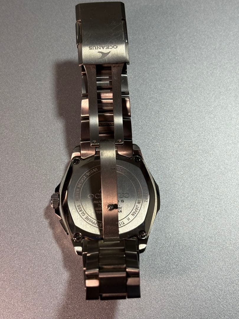 CASIO OCEANUS ブラック ステンレス