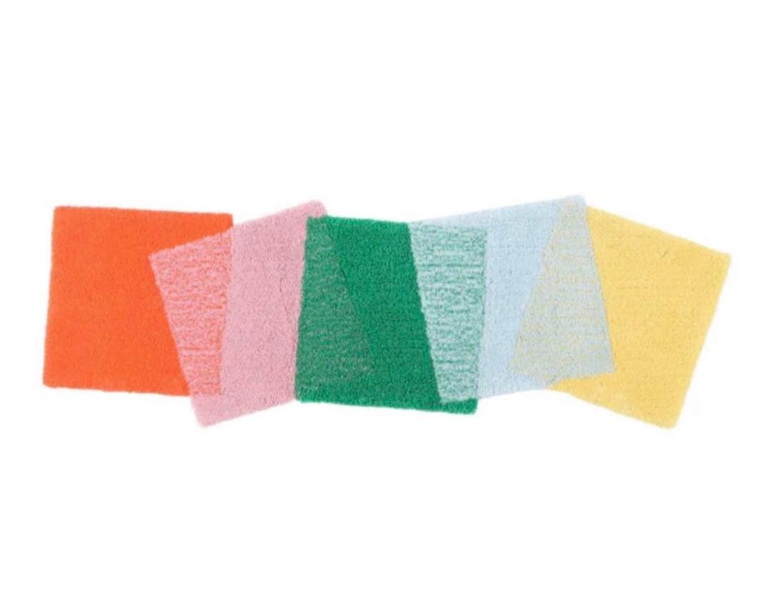 【新品】MIYOSHI RUG MR-017 SQUARE LONG RUG