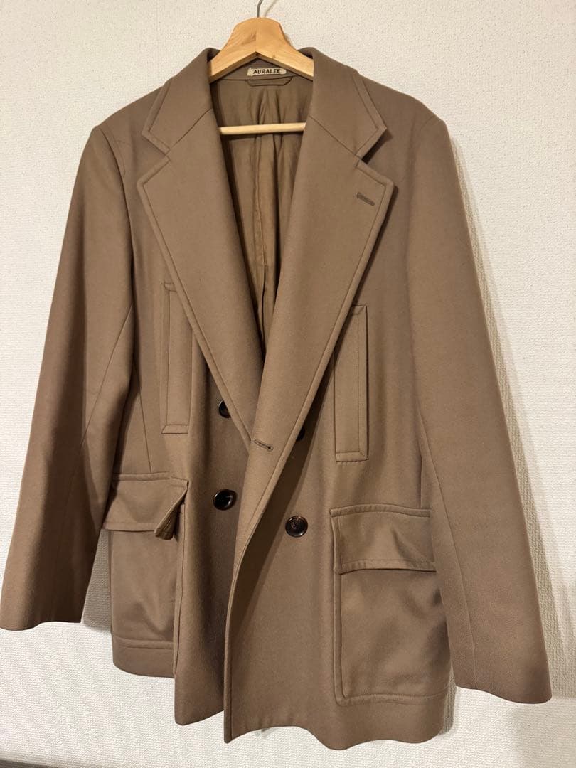 AURALEE ベージュ コート　3
