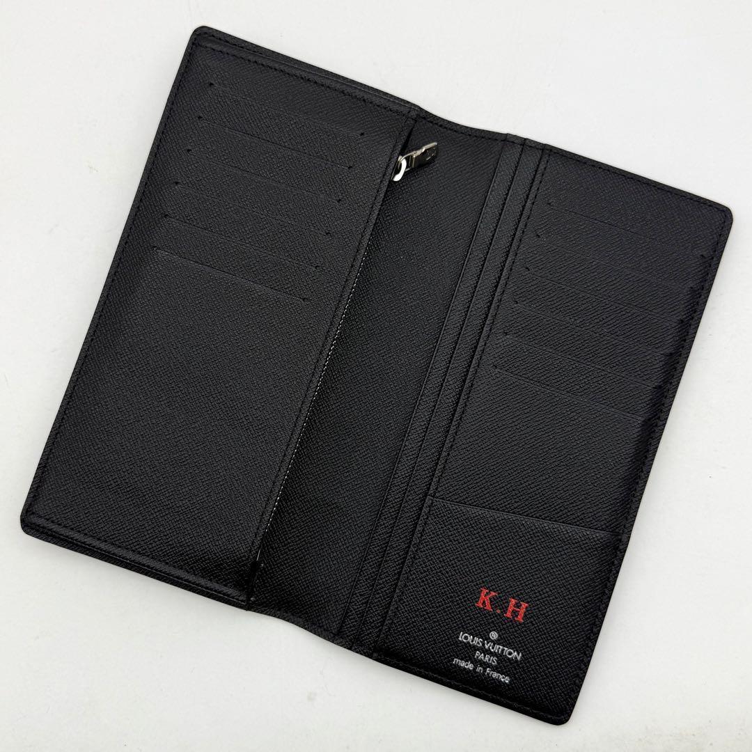 【極上美品】ルイヴィトン ダミエ グラフィット ポルトフォイユ ブラザ 長財布