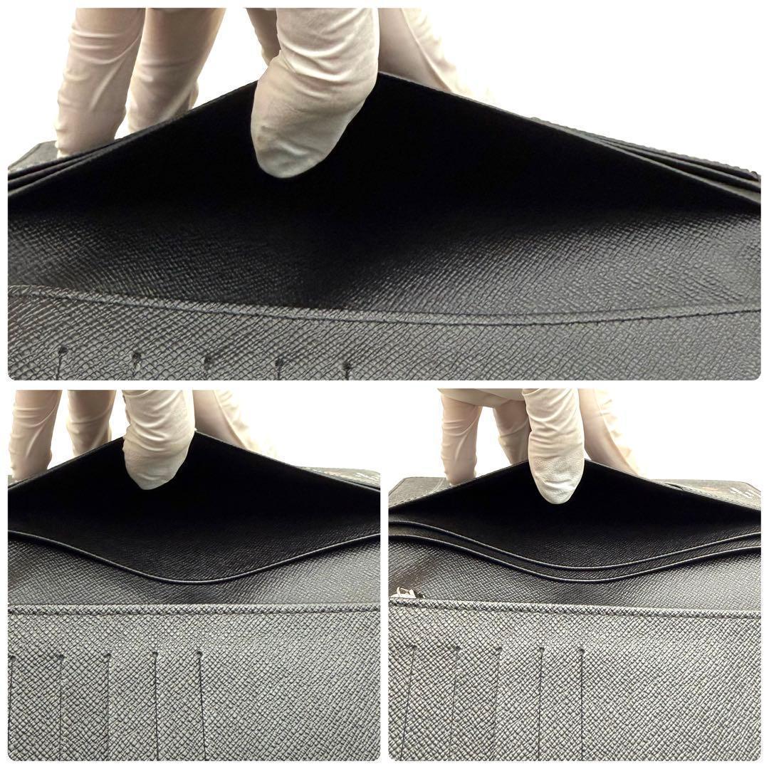 【極上美品】ルイヴィトン ダミエ グラフィット ポルトフォイユ ブラザ 長財布