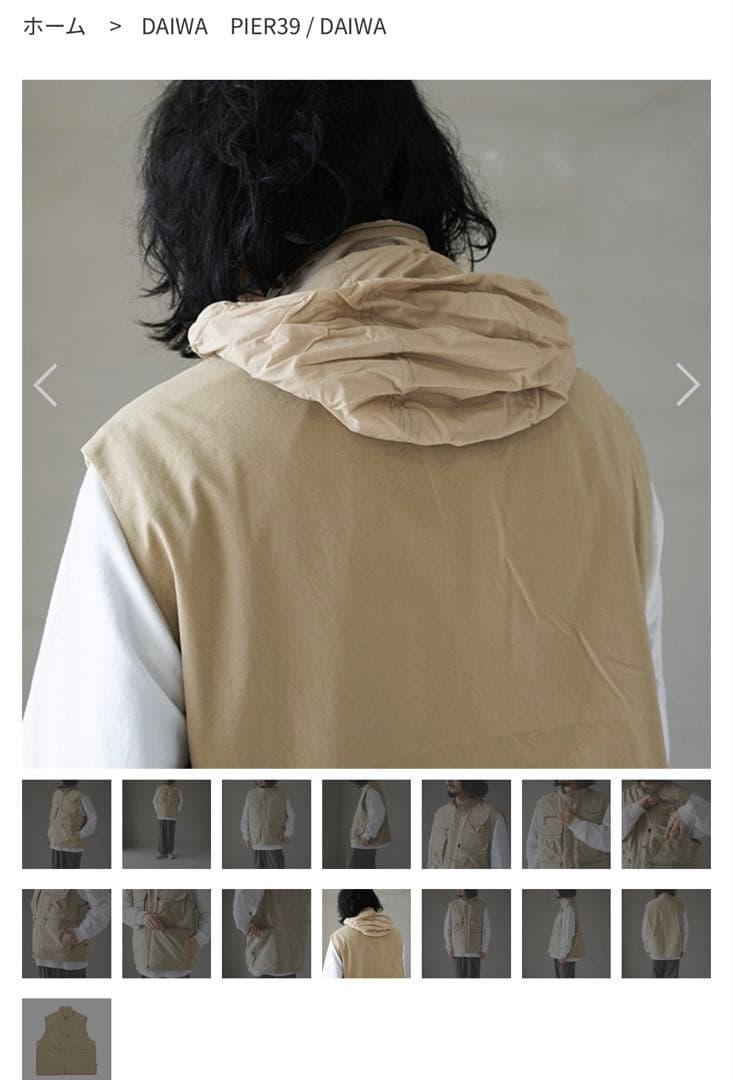 値下げ！【希少美品】DAIWAPIER39/ TECHBUSHVEST