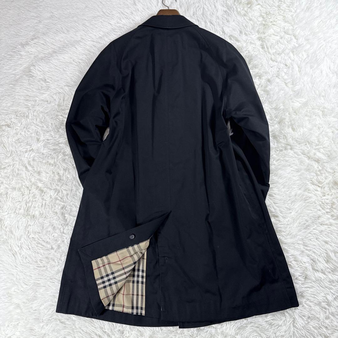 【大きいサイズ】バーバリーロンドン ステンカラーコート ノバチェック 50 XL