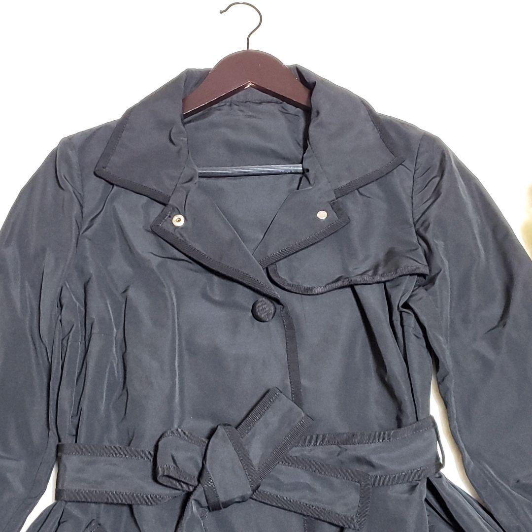 モンクレール　トレンチコート　ウエストリボン　1