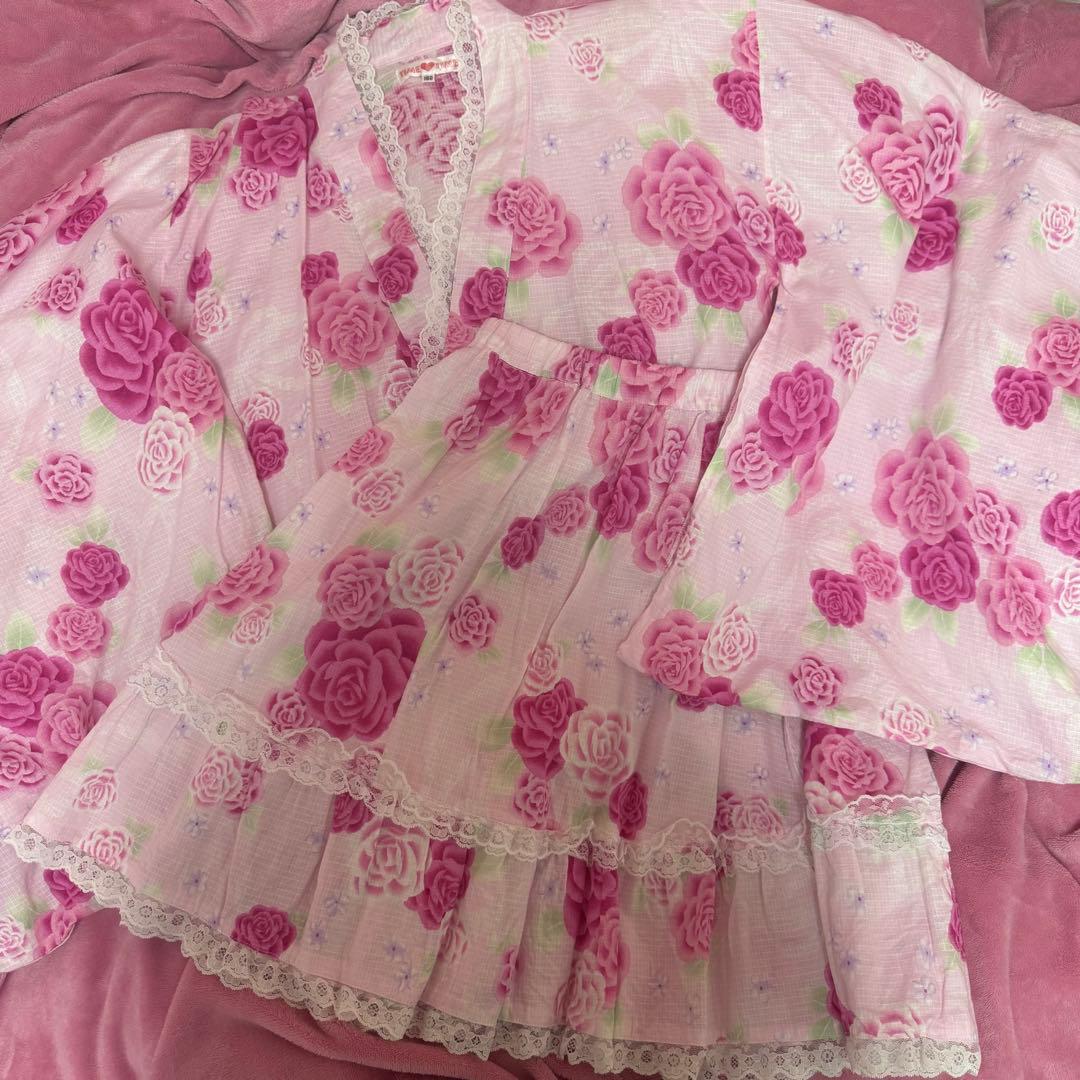 浴衣ドレス 160 姫ギャル 量産型