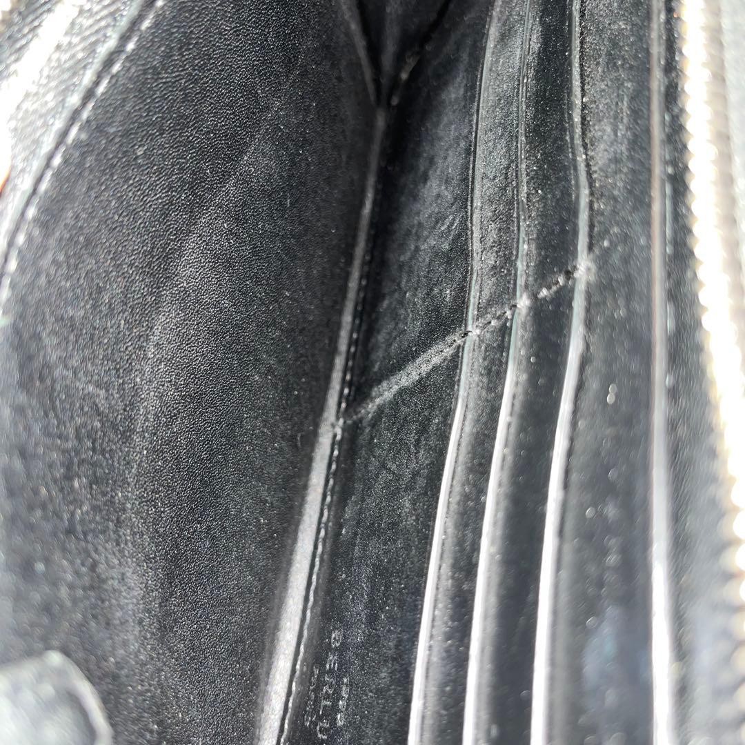 BERLUTI 長財布 青　ベルルッティ　ダブルスタンプ