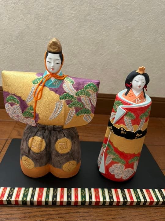 博多人形　雛人形　ひな祭り　松月堂　一点もの