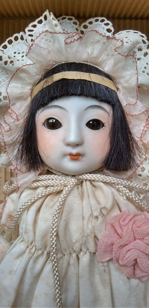 サクラビスク　ママー人形　　市松人形　日本人形　ビスクドール　和人形