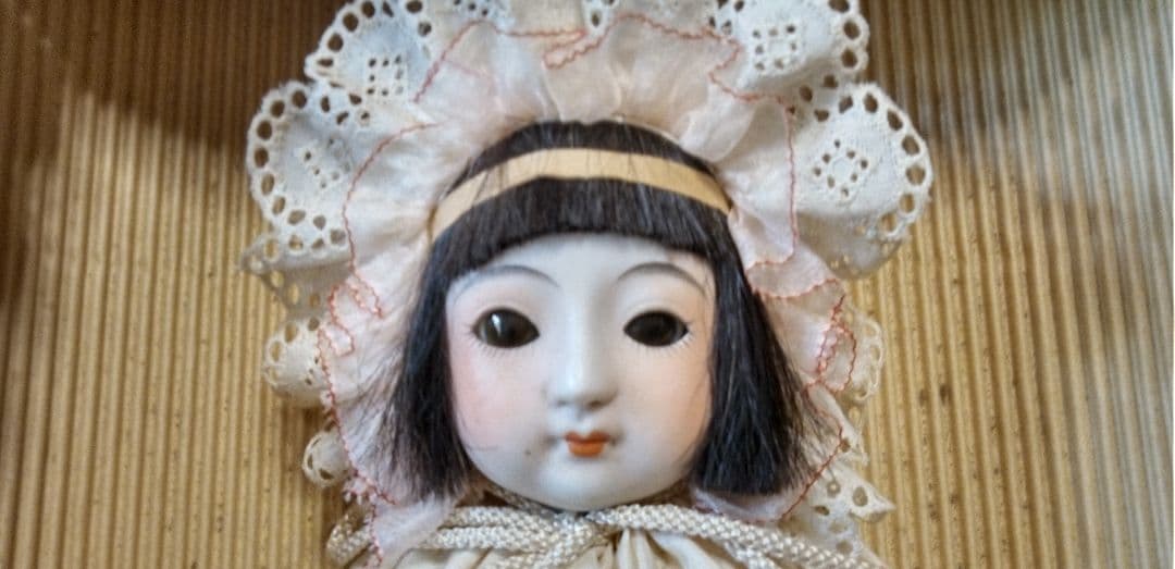 サクラビスク　ママー人形　　市松人形　日本人形　ビスクドール　和人形