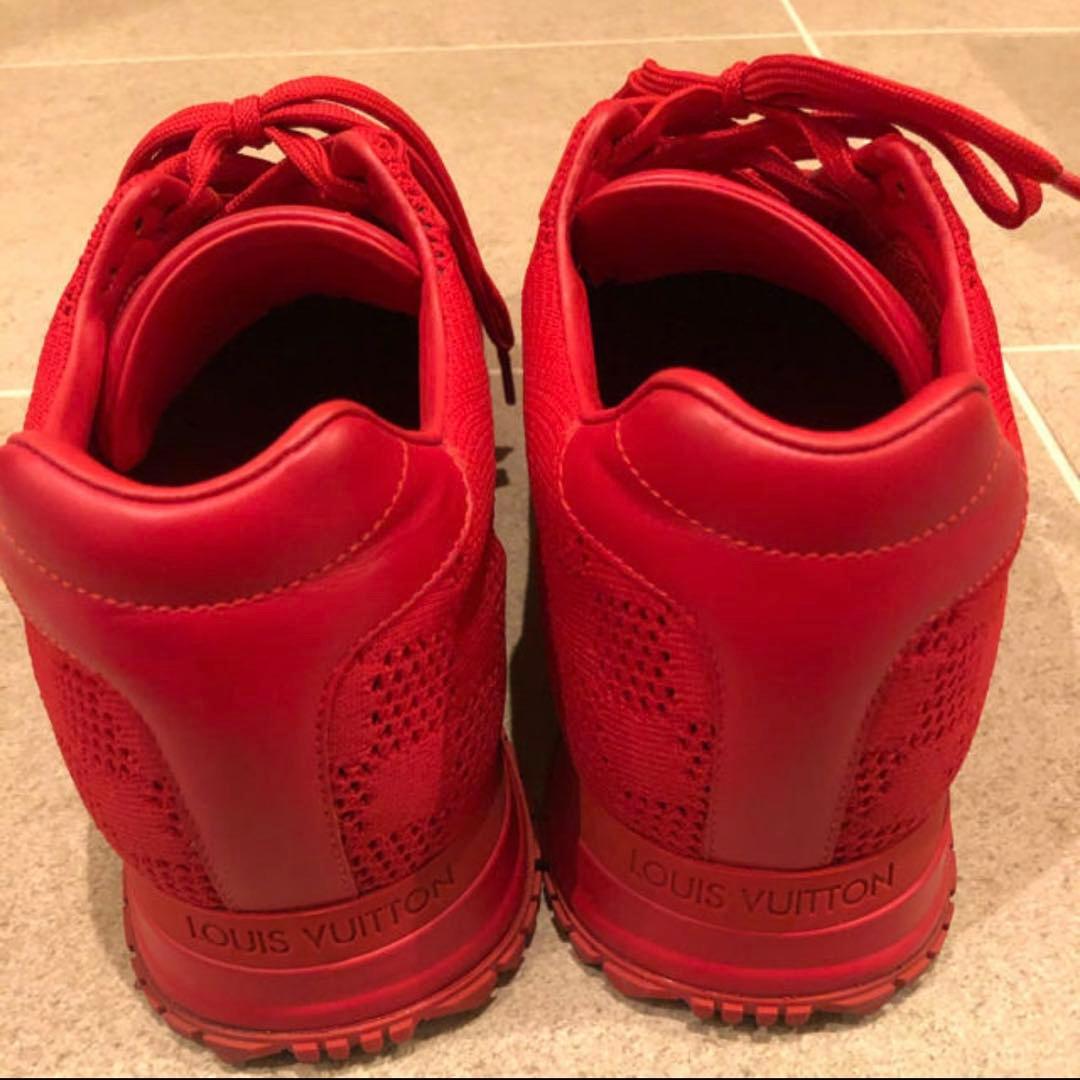 s*9様 ＊美品LOUIS VUITTON メンズスニーカー赤＊