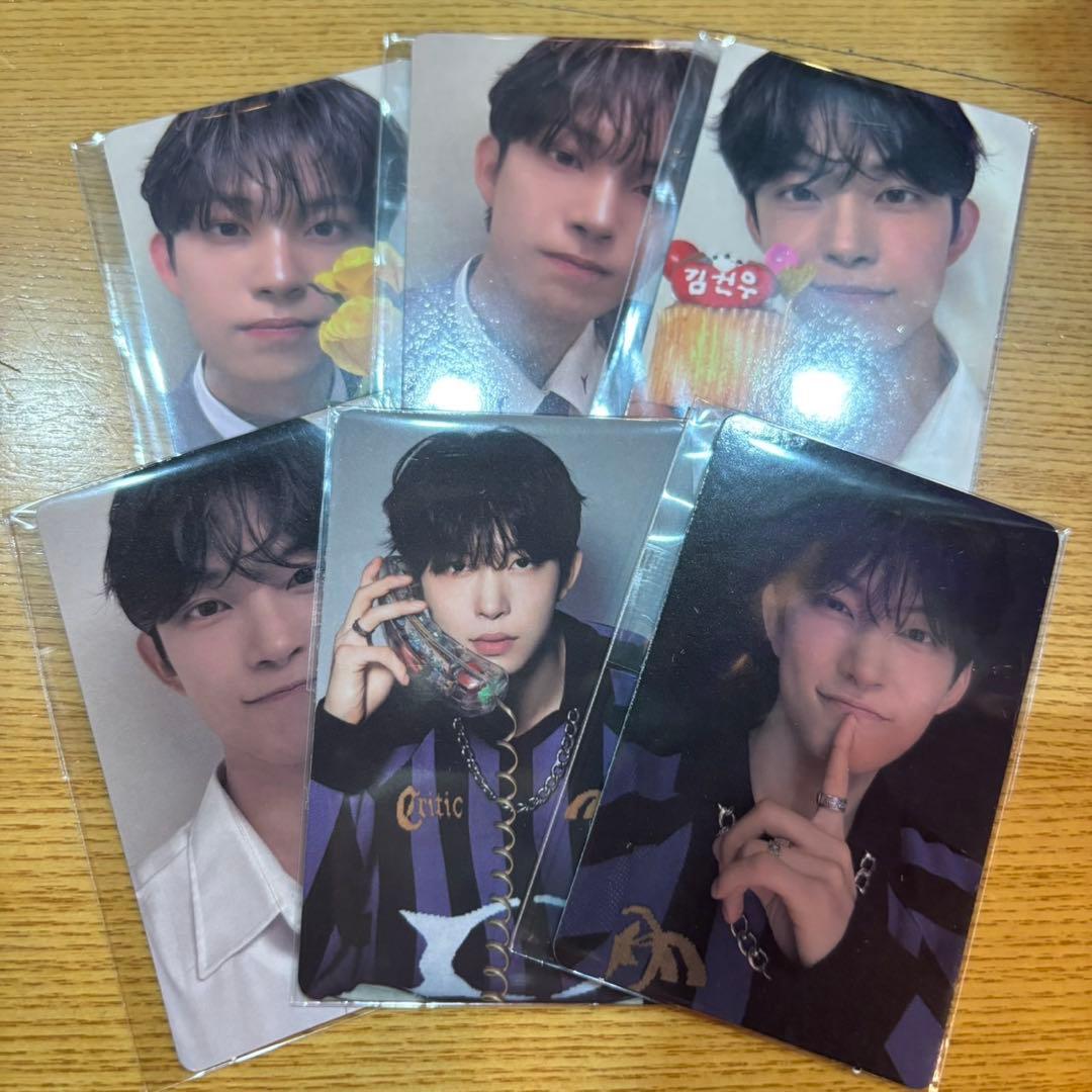 ボイプラ 2 アーカイブ展 韓国 トレカ 6枚セット 2週目 キムゴヌ