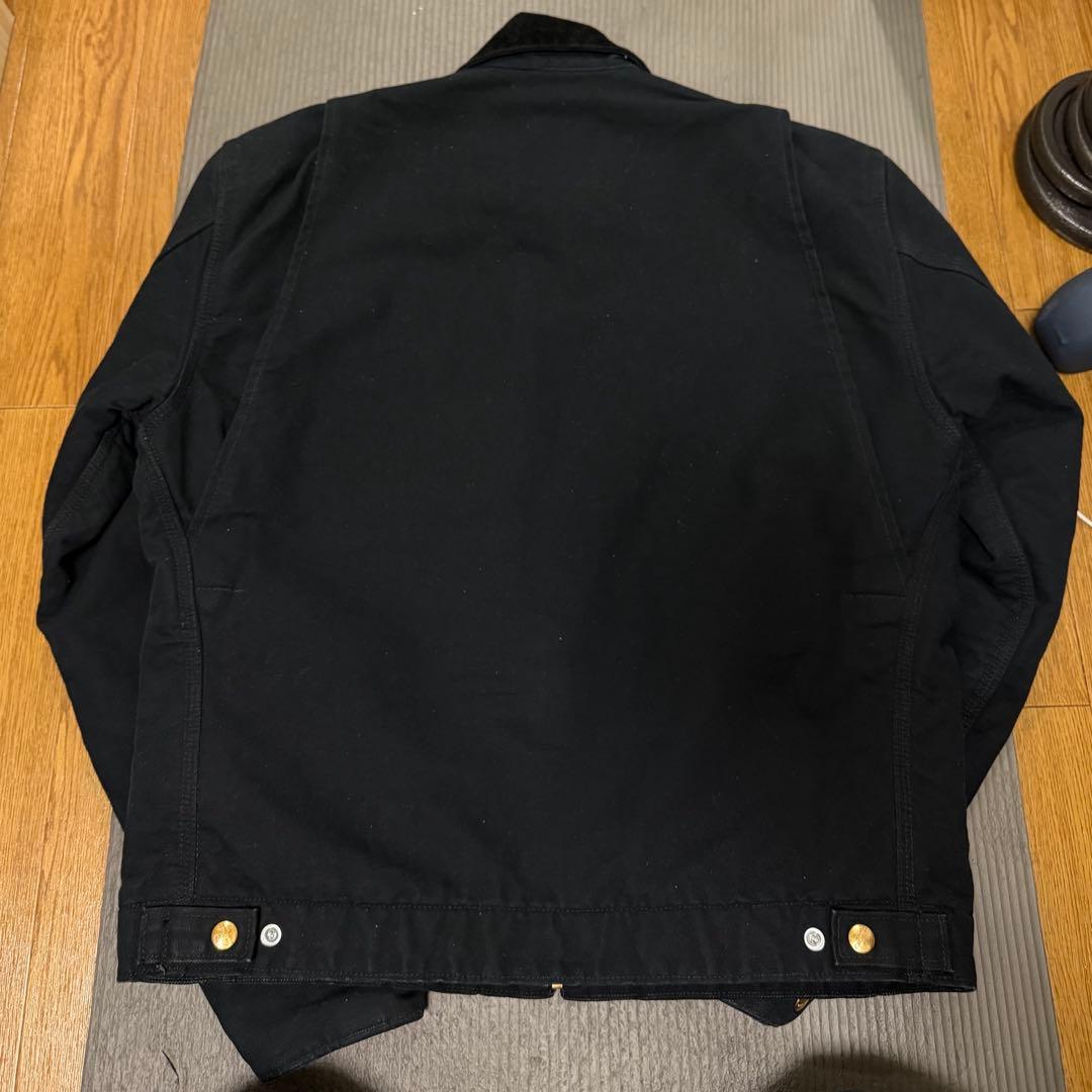 Carhartt デトロイトジャケット　USA製　M ブラック　J001-BLK