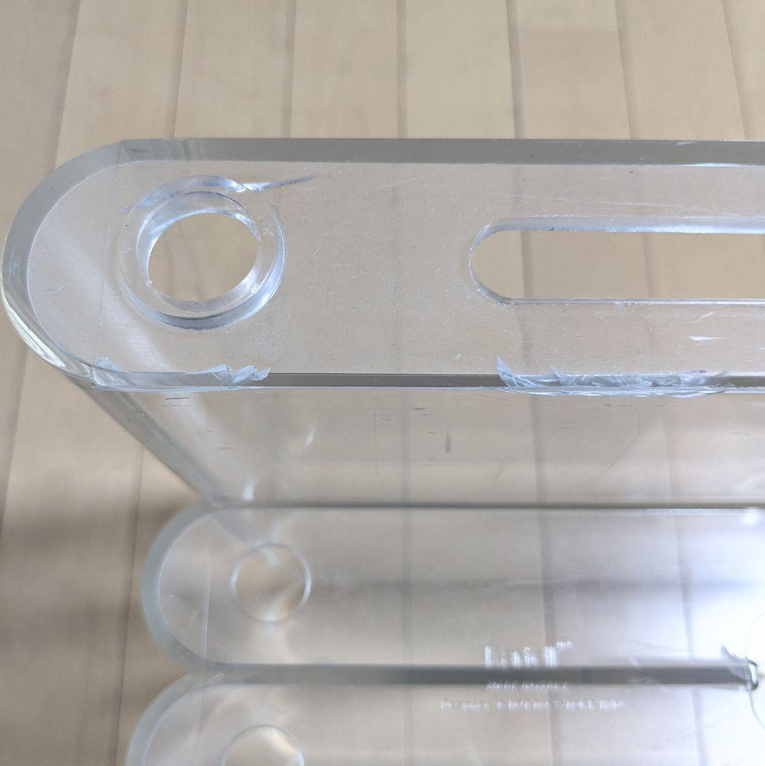 Kartell 4676 カルテル ポルタリビステ マガジンラック クリスタル