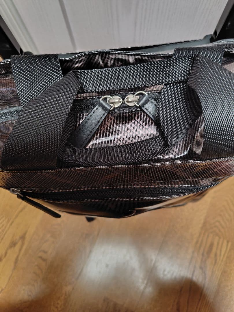 SWANYスワニータルタン　ダイヤモンドパターンキャリーバッグ　 ストッパーなし