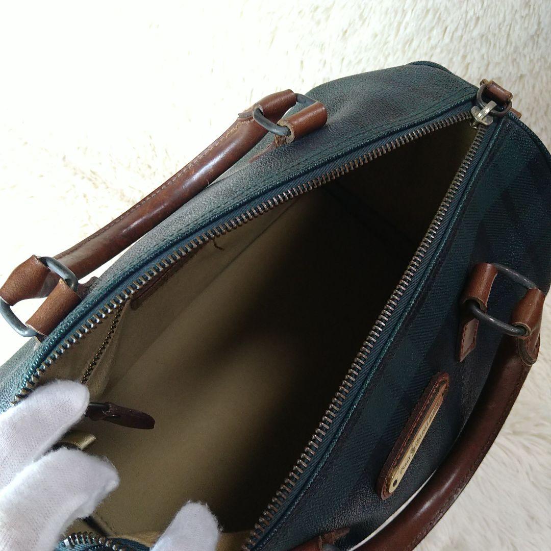 【美品✨】ポロ　ラルフローレン　ミニ　ボストンバッグ　ハンドバッグ　PVC