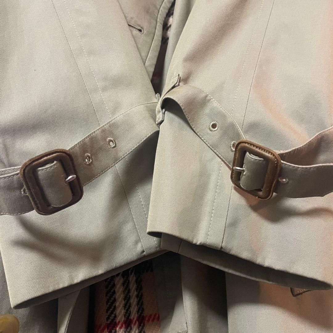 BURBERRY メンズトレンチコート 暖かいライナー付き イギリス製