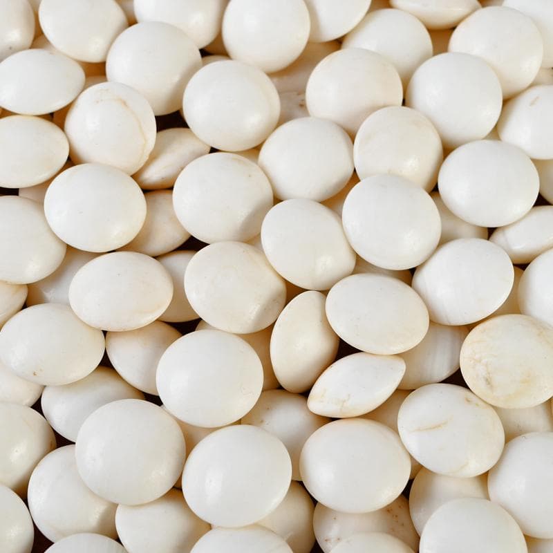 囲碁　碁石　本蛤碁石　那智黒碁石　碁笥　一套　時代箱付　H　R9082