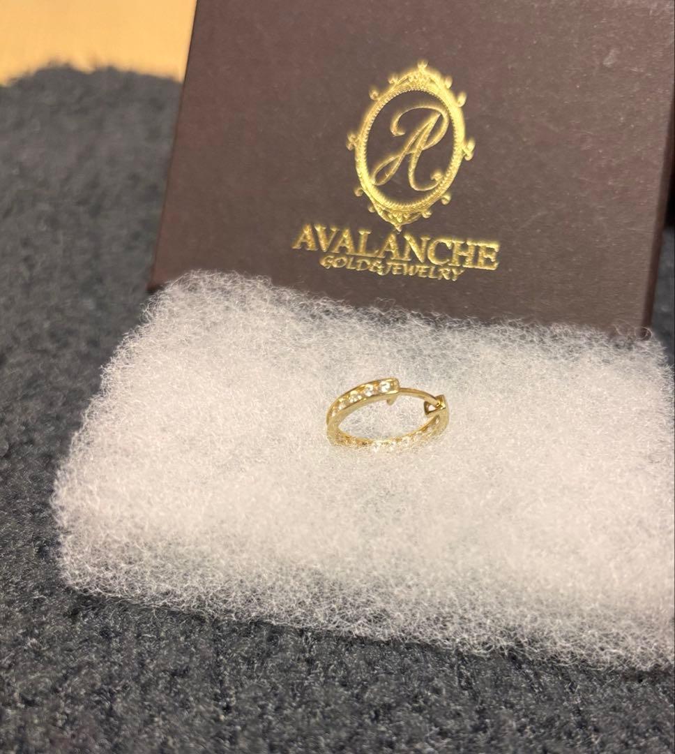 AVALANCHE 10Kイエローゴールドピアス 16mm