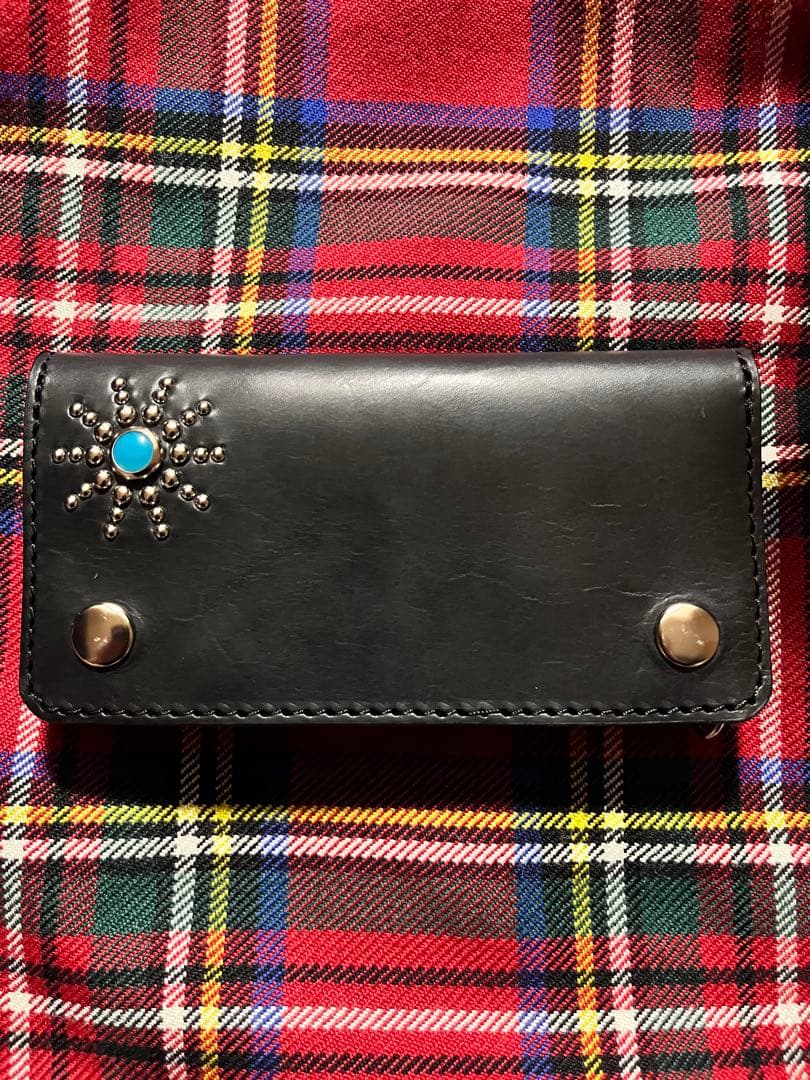 トラッカーウォレット Mサイズ サンシャインスタッズ