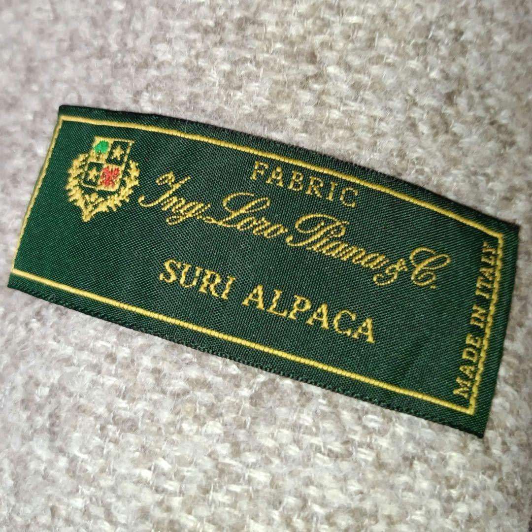 美品■MANZONI 24 LoroPiana アルパカ混ロングコート 22FW