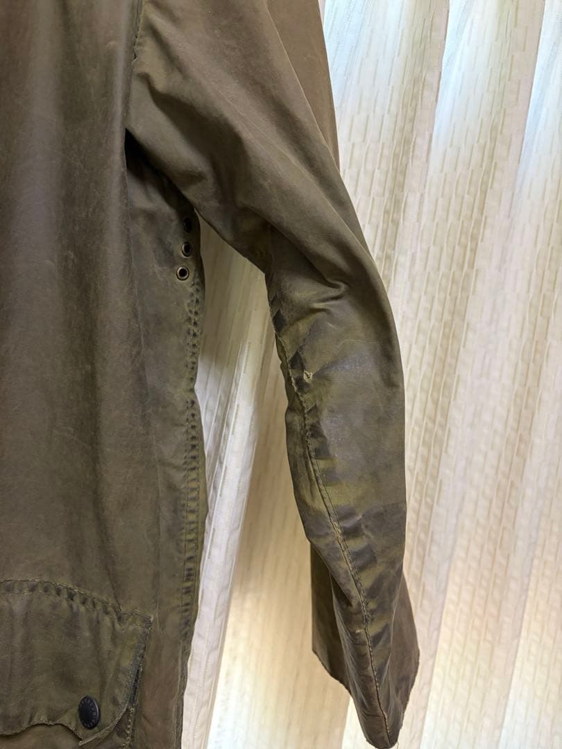 【最終価格】80s バブアー ゲームフェア 34 セージ 3クラウン