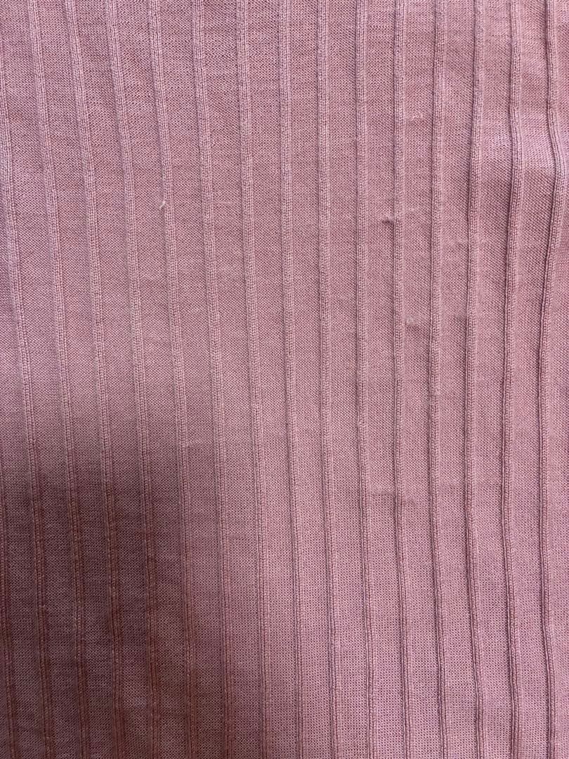 【2回着用】トゥモローランド　カシミヤシルクリブ クルーネックプルオーバー