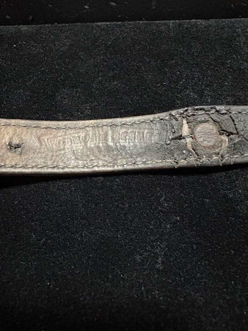 クロムハーツ　ガンスリンガーレザー　ブレスレット　JUNK