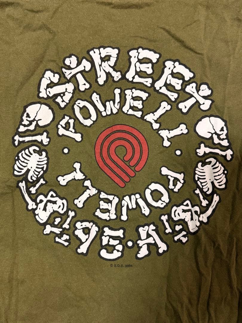 週末限定値下　04製　POWELL PERALTAロンT オリーブ 希少XL