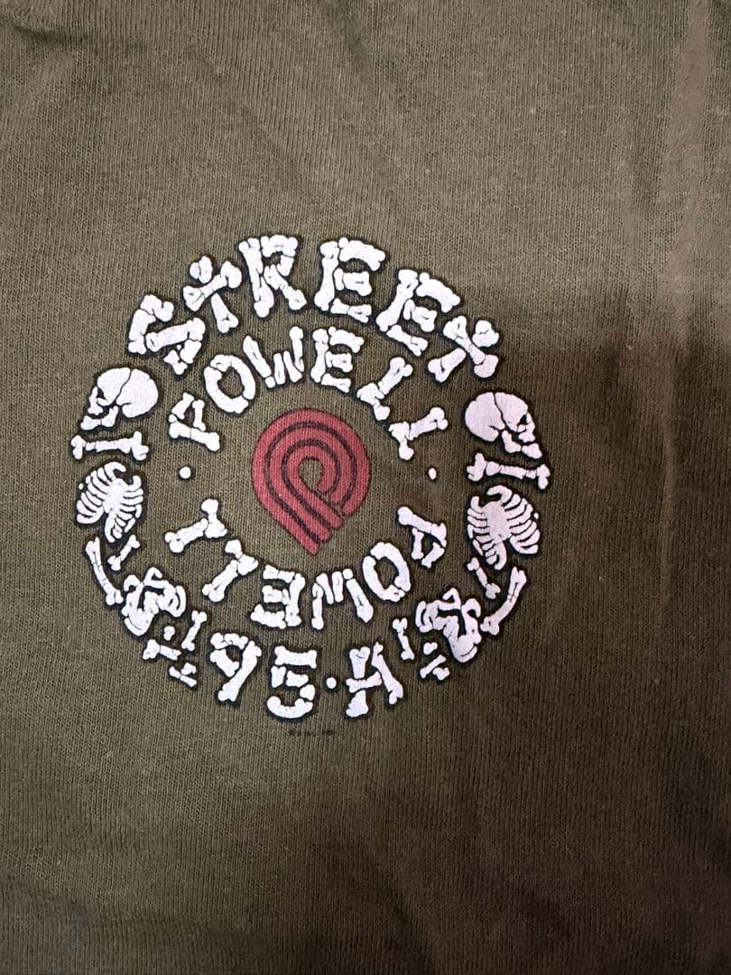 週末限定値下　04製　POWELL PERALTAロンT オリーブ 希少XL