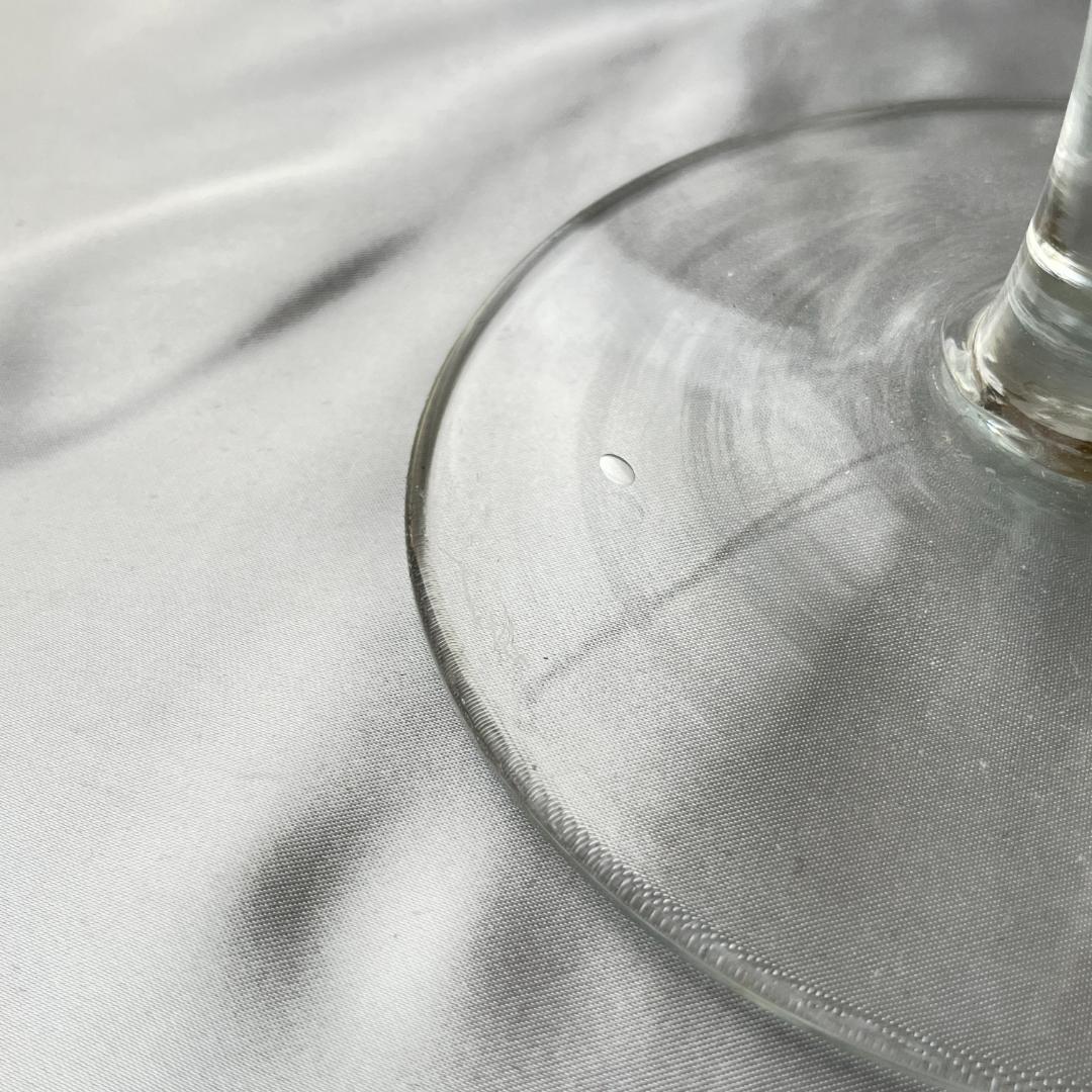 【英国】 クリスタルのケーキスタンド / オブジェスタンド【ガラス】